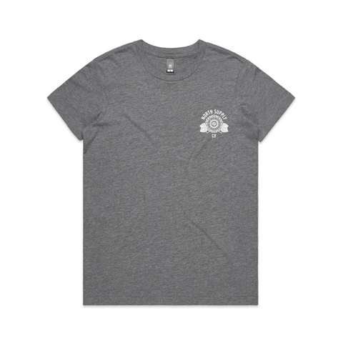 In Bloom Tee (Women's) [Grey]