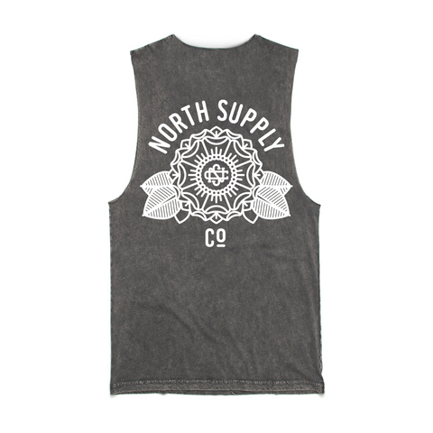 In Bloom Singlet (Stone Wash)